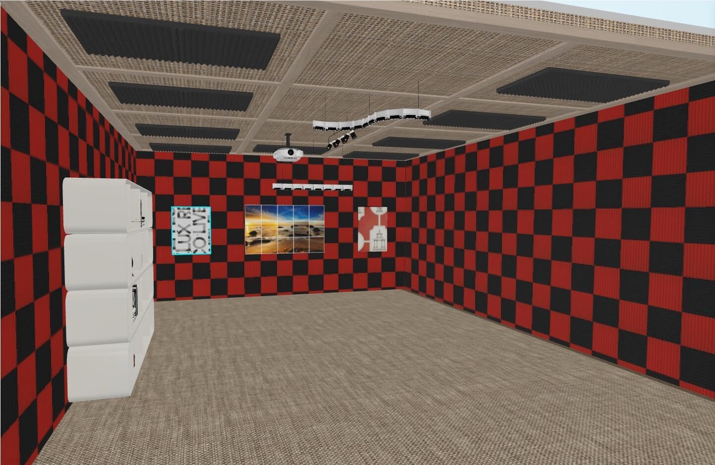 96 Pack 12" X 12" X 1" Acoustic Panels Studio Soundproofing Foam Wedge Tiles