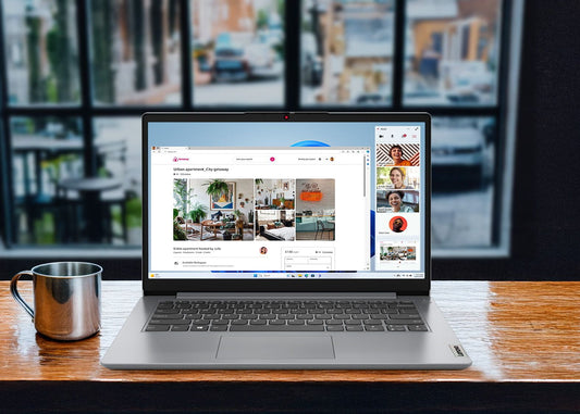 Ideapad 1I 14" Laptop. Intel Celeron N4500, 4GB , 128GB Emmc 82LV0075US (12-Mo. Microsoft 365 Included)